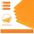 thumbnail image 4 of Uxcell Adhesive Felt Fabric Felt Sheets 30x20cm Peel and Stick Orange yellow for DIY 10 Pcs, 4 of 7