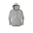 thumbnail image 3 of District Women Female Mock Neck Hoodie Dt1104 He Steel Large, 3 of 4