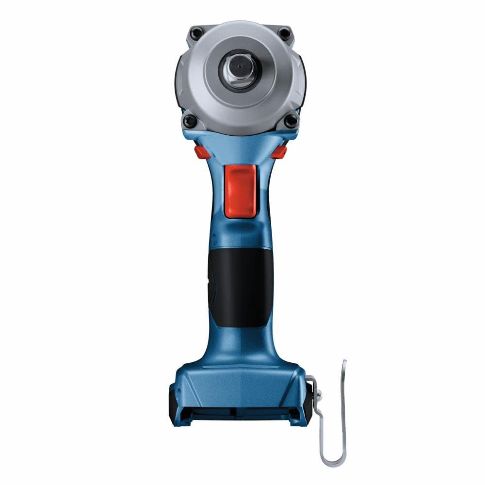 Bosch 18V 1/2" Impact Wrench With Friction Ring Mid Torque And Thru Hole Connected Ready Bare Tool