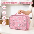 thumbnail image 5 of GYEUKHAM Kids Lunch box Insulated Soft Bag Mini Cooler Back to School Thermal Meal Tote Kit for Girls,Boys,Red Unicorn, 5 of 8