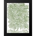 thumbnail image 2 of du Monceau, Duhamel 19x24 Black Modern Framed Museum Art Print Titled - Mossy Branches IV, 2 of 5