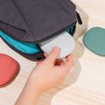 thumbnail image 4 of fastboy Headphone Storage Box Silicone Data Cable U Disk Organizer Coins Purse Case Washable Container Gifts Travel Office Gray, 4 of 6