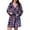 Navy., variant on Agkizg Plus Size Women's Fleece Lined Bathrobe,Long Robes for Women's House Robes,Womens Plus Size Flannel Bathrobe with Reindeer Print Warm Sleepwear for Winter