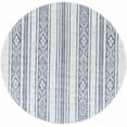 thumbnail image 6 of BoutiqueRugs Yankalilla Bohemian, Transitional Area Rug - Outdoor Safe - Navy, Pale Blue, Off White - 2' x 2'11", 6 of 15