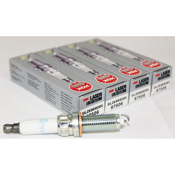 (4-Pack) NGK Spark Plugs SILZKBR8D8S (Stock # 97506)