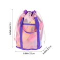 thumbnail image 3 of Bolsa de equipo de natación, accesorios de natación, bolso de playa, bolsa de almacenamiento para juguetes de playa para niños, bolsa de arena para jugar, bolsa de playa, bolsa de gran capacidad para, 3 of 6