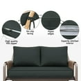 thumbnail image 3 of HONEY HOME Outdoor Loveseat Cushion Set, 48 x 24, Water Repellent, Fade Resistant, Couch love seat Filled with shredded sponge for added support, 3 of 6