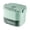 Green, variant on Tray With Lid And Ice Storage 52 Ice Cubes And Release Ice Drawer Style Portable Ice Maker With Container For Home Camping