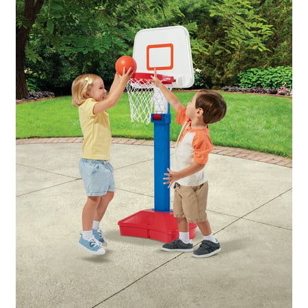 American Plastic Toys Play Day Jump 'n Slam Basketball Set
