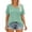 Light Green, variant on Womens t-shirts casual print plus size tee tops loose fit relaxed daily curvy fashion comfortable ladies pullover tops