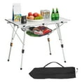 thumbnail image 1 of VEVOR Folding Portable Camping Table Aluminum Outdoor Picnic Roll up Table Mesh Layer, 1 of 9