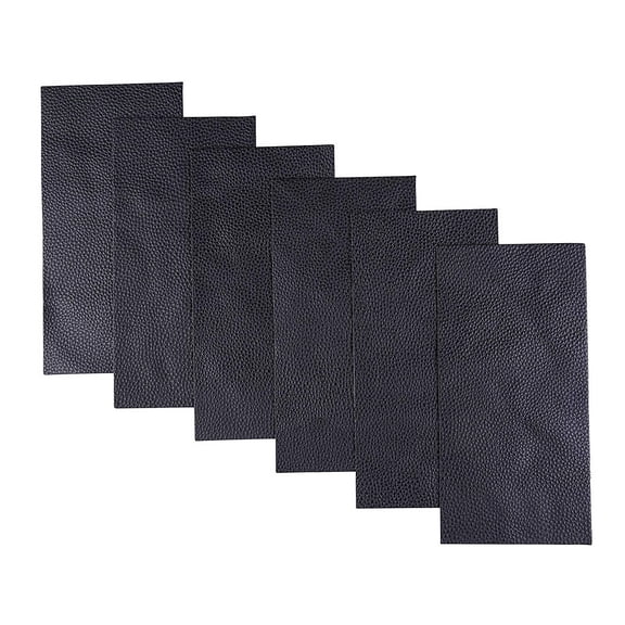 6 PCS Leather Repair Patch, Pleather Patch, Faux Leather Repair Kit for Couch Furniture Sofa Jackets Handbags