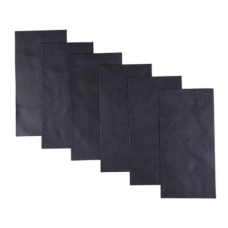 6 PCS Leather Repair Patch, Pleather Patch, Faux Leather Repair Kit for Couch Furniture Sofa Jackets (Best Leather Repair Kits For Couches)