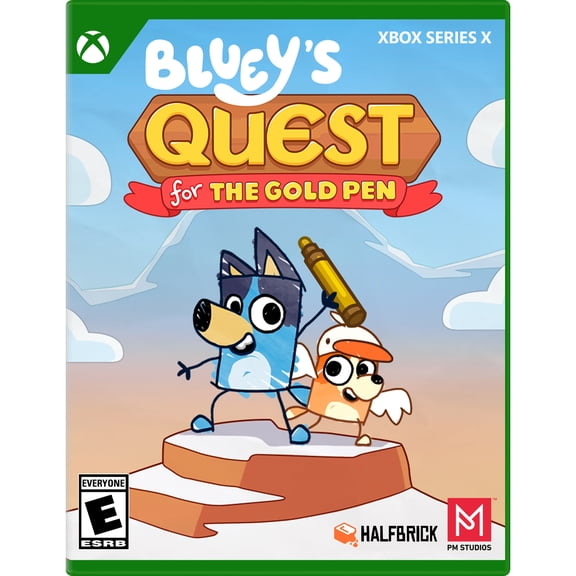 Bluey's Quest for The Gold Pen, Xbox Series X