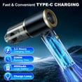 thumbnail image 7 of Pentantan Car Vacuum Cleaner, 12000PA Powerful Sutions Cordless Handheld Vacuum, 2 Speeds Lightweight Mini Vacuum Blow & Suction for Car, Keyboard, Black, 7 of 7