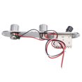 thumbnail image 1 of Metal Guitar Control Plate Prewired Loaded Mounting Plate for TL Chrome Plated with Volume Knob Tone Knob Threeway Switch, 1 of 7