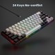 thumbnail image 5 of Teclado Gaming GEODMAER 65% Cableado Retroiluminado Mini 68 Teclas, 5 of 7