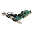 thumbnail image 1 of StarTech.com 2 Port PCI RS422/485 Serial Adapter Card with 161050 UART - Serial adapter - PCI-X - RS-422/485 x 2 - PCI2S4851050 - Serial adapter - PCI-X - RS-422/485 x 2, 1 of 6
