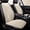 Beige, variant on One-Piece Connected Car Seat Cushion & Backrest - Breathable Ventilation Design, All-Season Use with Summer Cooling Comfort, Suitable for Various Scenarios, Fits Most Vehicles