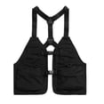 thumbnail image 3 of koolsoo Gilet de Pêche Taille Ajustable Gilet de Sport Extérieur pour Chasse Randonnée Noir, 3 of 9