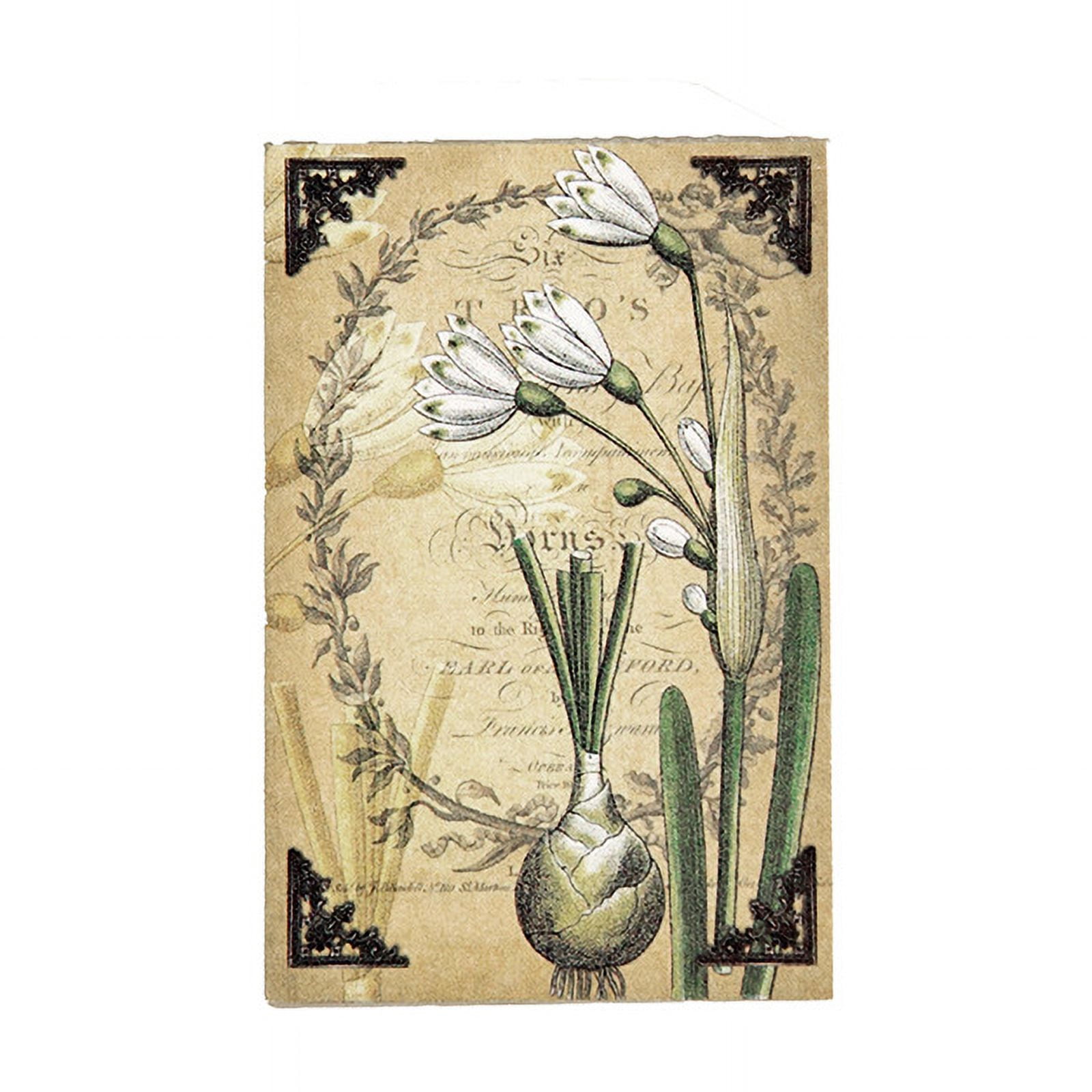 60 Sheets Vintage Breeze and Floral Scent Scrapbook Paper - 6 Designs DIY Journal Decoration Material