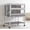 White, variant on Aivituvin Hamster Cage Large Guinea Pig Cage with Metal Frame Movable Rat Habitat with Aluminium Alloy Edge,Plastic Deep Not Leakage Pull Out Tray,Storage Shelf