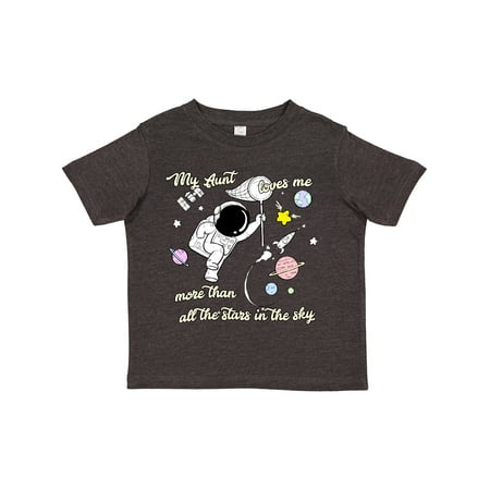 

Inktastic My Aunt Loves Me Gift Toddler Boy or Toddler Girl T-Shirt