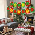 thumbnail image 4 of Feliz Navidad Banner, Red & Green Christmas Party Decorations, Mexican Spanish Feliz Navidad Signs Merry Christmas Garland Happy Holidays Party Supplies, 4 of 6