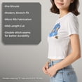 thumbnail image 6 of Juniors KPop Demon Hunters Mischievous Derpy Plant T Shirt, 6 of 8