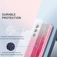 thumbnail image 4 of Dteck for Samsung Galaxy S24 Case, Slim Fit Anti-Yellow Shockproof Soft TPU Bumper + Hard Front Cover [No Screen Protector] Hybrid Protective Case for Samsung Galaxy S24,Rose, 4 of 10