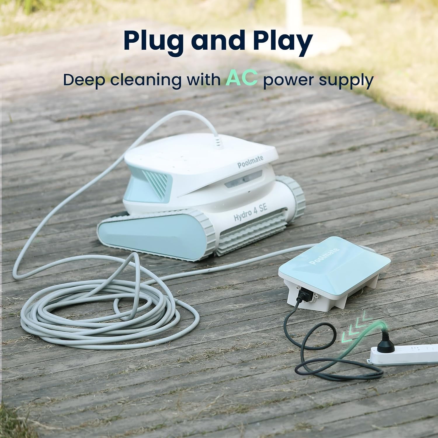 Chasing Hydro 4SE Robotic Pool Vacuum Cleaner, Wall Climbing, For Inground Pools, Floors, Walls & Waterlines