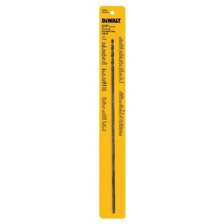 Dewalt Accessories 3/16 x 12" High-Speed Split-Point Steel Drill Bit