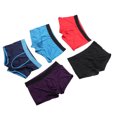 thumbnail image 2 of Calzoncillos bóxer para hombre de fibra U bulge bag calzoncillos bóxer para hombre (- negro rojo - violeta azul oscuro - azul marino) 5 piezas a la venta (talla XXL), 2 of 8