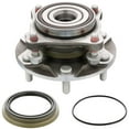 thumbnail image 1 of [Lot de 1] 4110446 - [Modèle 4WD/4x4] Moyeu de Roue avant et Ensemble de Roulement Compatible avec Tacoma, 4Runner, FJ Cruisers, GX460, GX470 [Reférence Croisée : 950-001, 515040], 1 of 4