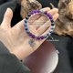 thumbnail image 3 of Pulsera de piedra natural para hombre y mujer con cuentas de cristal de energía positiva y colgante, cordón elástico ajustable para uso diario, 3 of 6