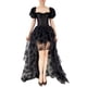 thumbnail image 5 of Faja moldeadora firme Herrnalise para mujer, corsé con mangas abullonadas sobre el busto, lencería, top gótico, vendaje, ropa interior erógena, color negro, regalo para el Día de la Madre., 5 of 8