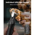 thumbnail image 3 of Recortadora de Patas para Perro LEYOUFU Inalámbrica con Luz LED y 2 Velocidades, 3 of 7