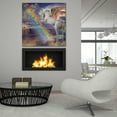 thumbnail image 6 of Epic Art 'Unicorn Pegasus Rainbow' by Enright, Acrylic Glass Wall Art, 36"x36", 6 of 8