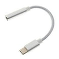 thumbnail image 3 of 6 cables de sonido AUX de 3,5 mm para auriculares a USB 3.1 a Durable 12 cm Compatible CUTICAT Cable de audio tipo C de 3, 3 of 8