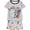 Gray 67 soccer, variant on ATAIKU Summer Pajamas for Boys Dinosaur Short Sleeve 2-Piece PJs Set Toddler Kid Comfy Sleepwear Size 3-12Y