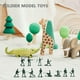 thumbnail image 5 of Mini de plástico de 100 piezas Mini Toy Soldier Figuras Figuras de soldados medievales Modelos de soldados de mesa de arena de juguete, 5 of 7