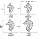 thumbnail image 3 of Cuadro Decorativo de Metal con Diseño lobo Chico, 3 of 4