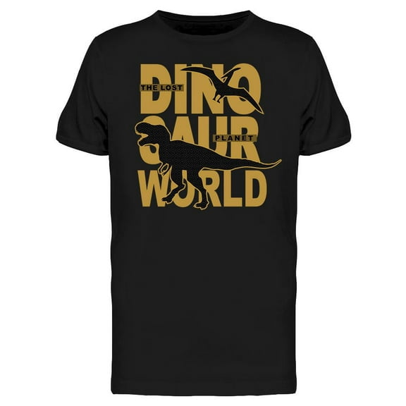 Dinosaur World T-Shirt Men -Image by Shutterstock, Male 3X-Large