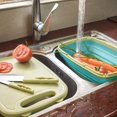 thumbnail image 4 of CNKOO Collapsible Cutting Board Set 9 In 1 Multifunctional Cutting Board with Colander Portable and Foldable Chopping Board, 4 of 11