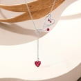 thumbnail image 3 of AOBOCO Stethoscope Necklace 925 Sterling Silver Medical Jewelry with Birthstone, Gift for Doctors Nurses Medical Students, Graduation RN Present, 3 of 9