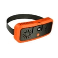 thumbnail image 2 of Ventilador de cintura portátil Ventilador de cintura portátil Ventilador de cintura portátil Viento fuerte Recargable por USB Montado en la cintura Marco naranja, 2 of 9