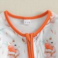 thumbnail image 4 of CAUYDY 0 3 6 9 Months 1T 2T Preemie Girls Sleepwear Newborn Long Sleeve Pjs for Boys Baby Fall Winter Clothing Infant Loungewear Sizes 9-12 Months,Orange, 4 of 8