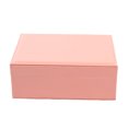 thumbnail image 7 of TOOL1SHOoo Jewelry Box 2 Layers Lockable Rectangular Large Jewelry Organizer Case, Pink, 7 of 7
