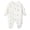 Light Blue, variant on Organic Cotton Unisex Newborn Baby Sleepers Pajamas Soft Footed Jumpsuit for Infant Boys Girls 0-6 Months