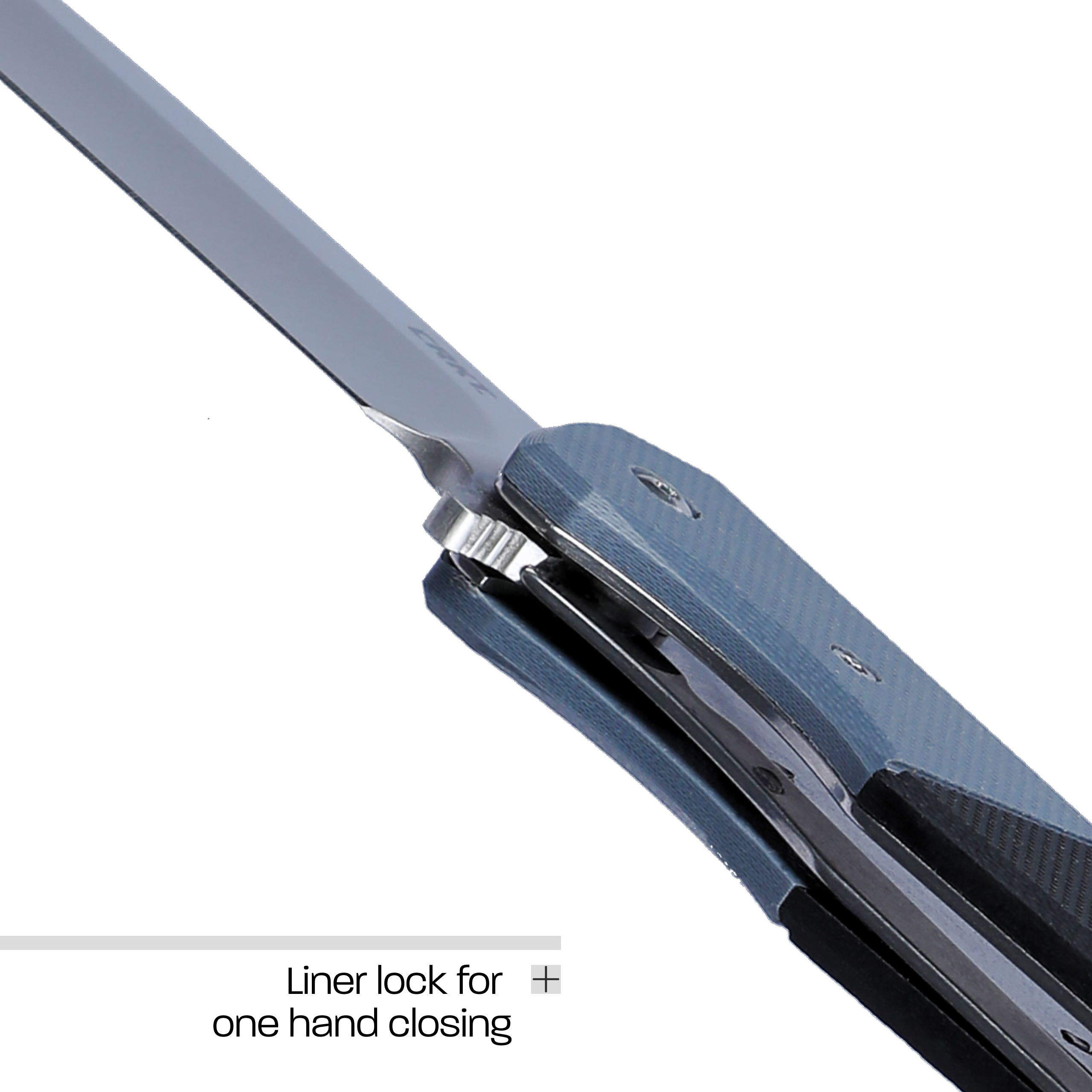 CRKT Ignitor Everyday Carry Assisted Folding Knife with Liner Lock: Stainless Steel Plain Edge Blade, G10 Handle, Pocket Clip, 6880